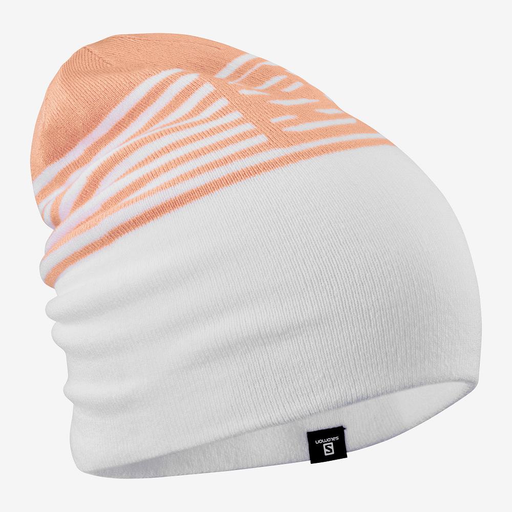 SALOMON FLATSPIN REVERSIBLE Philippines - Men's Hats - White | 937521-JFK